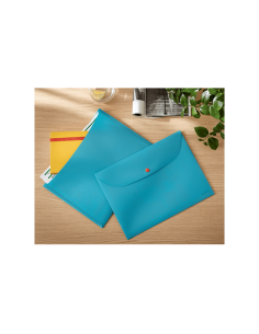 CF3 COSY BUSTA C/BOTT. 2 TASCHE BLU 2