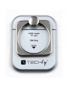 Anello e Supporto per Smartphone Silver