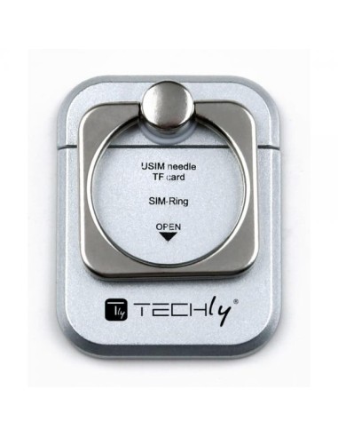 Anello e Supporto per Smartphone Silver