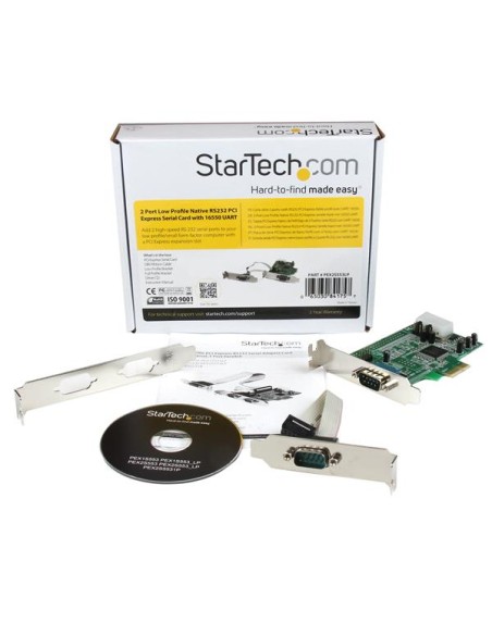 SCHEDA PCIE A 2 PORTE RS-232