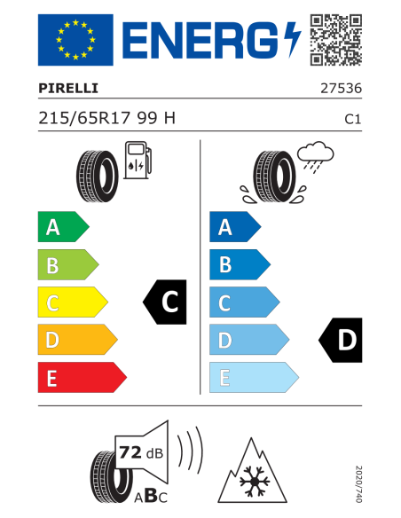 Pirelli Scorpion Winter - 215/65 R17 99H