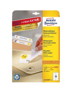 ETICHETTE RIM. 96X50 8MM 25FF 2