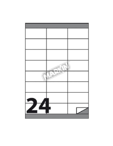 CF2400 ETICHETTE 24FG X100 70X35