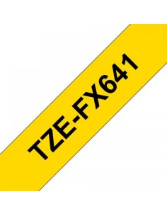 BROTHER TZEFX641 NASTRO TZ NERO / GIALLO