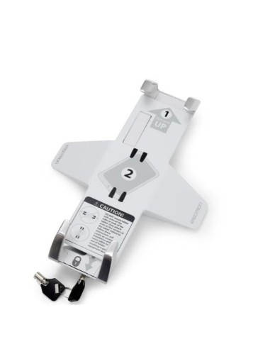 LOCKABLE TABLET MOUNT POLISHED