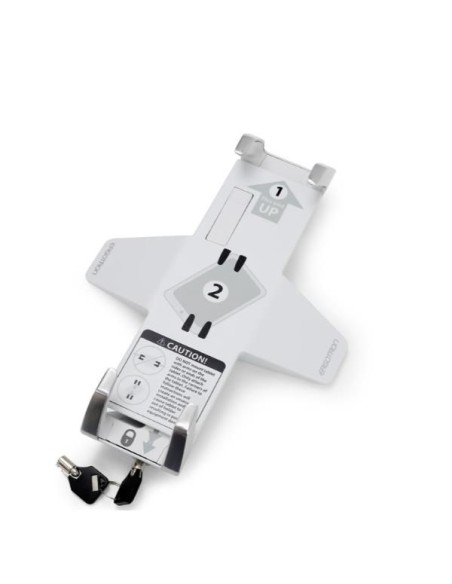 LOCKABLE TABLET MOUNT POLISHED