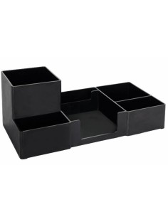 PORTAOGGETTI SCRIVANIA COLORE NERO 2