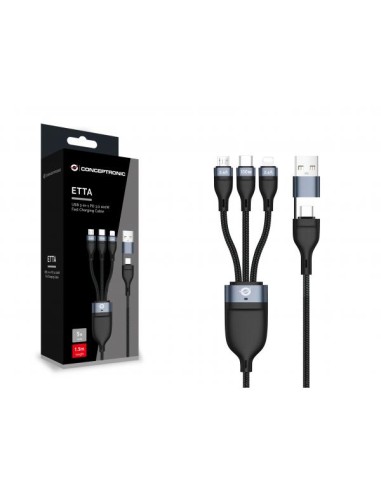 USB 3-IN-1 PD 3.0 100W FAST CHARGIN