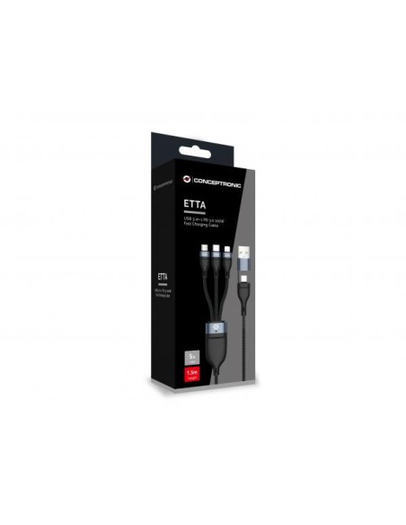 USB 3-IN-1 PD 3.0 100W FAST CHARGIN