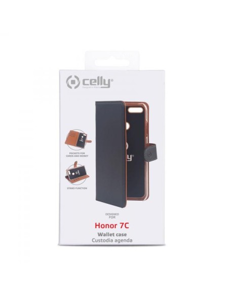 WALLY CASE HONOR 7C/Y7 2018 BLACK