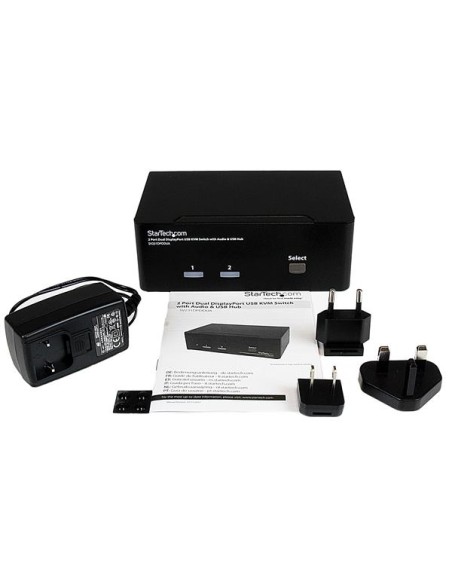 SWITCH KVM USB DP A 2 PORTE