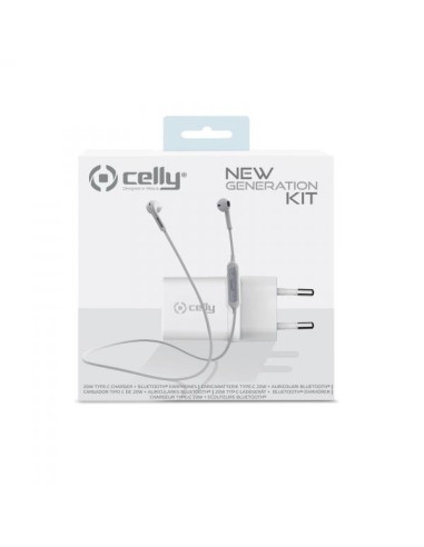 KIT TRAVEL CHARGER 20W+BHDROP WHITE