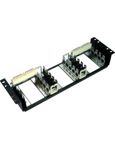 Subrack 19'' arretrato per moduli LSA 2U 2