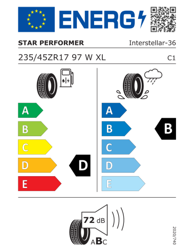 Star Performer Interstellar - 235/45 R17 97W XL
