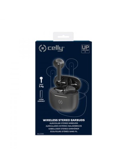 TRUE WIRELESS EARBUDS BUZ BK