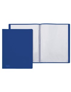Portalistini Sviluppo - liscio - PPL - 22x30 cm - 60 buste - blu - Favorit