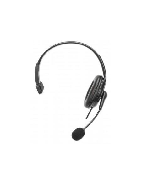 Cuffia Mono USB con Microfono Reversibile Cavo 2m