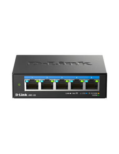 D-LINK SWITCH 5 PORTE DA 2.5 G MULTI-GIGABIT DESKTOP