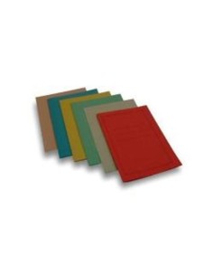 CF100CARTELLINE SEMPL PANNOSE ROSSO