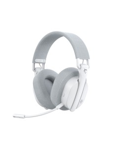 Cuffia Gaming Wireless BT con Microfono Bianco FIRECREST