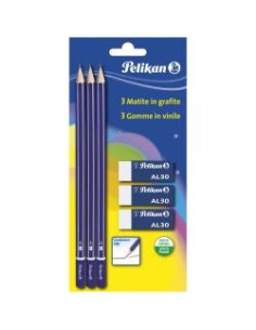 BLISTER 3MATITE  HB   3GOMME AL30 2
