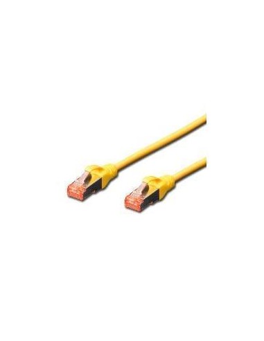 PATCH S/FTP CAT.6 LSHF GIALLO 0.5M