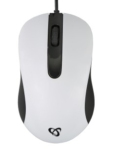 Mouse Ottico USB 1000 Dpi 3D Bianco, M-901