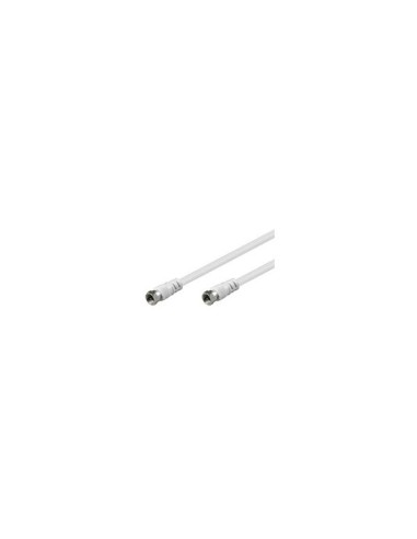 Cavo Antenna Satellite F/F 5 mt bianco