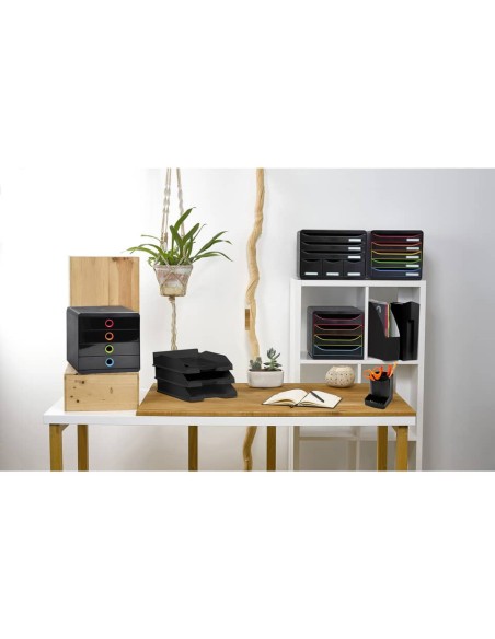 Portapenne Exacompta MINI-OCTO ECOBlack ppl nero 675014D