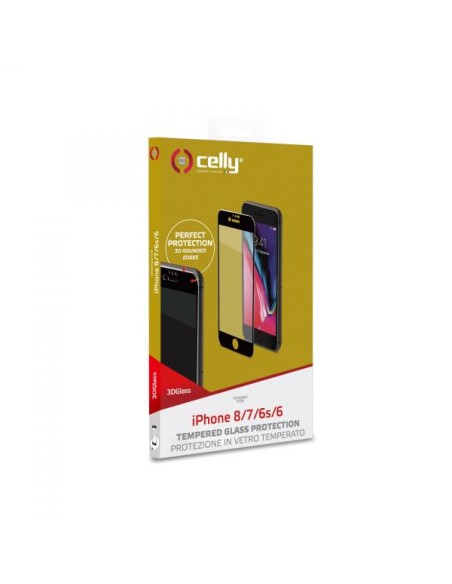 3D GLASS IPHONE 8/7/6S/6 BLACK