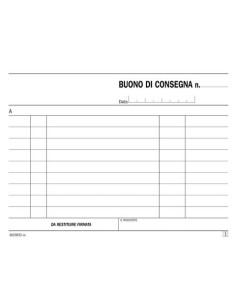 Buoni di consegna 33/33/33