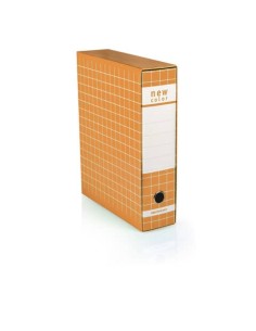 Registratore protocollo con custodia  New Color 35x28,5 cm - dorso 8 cm 2