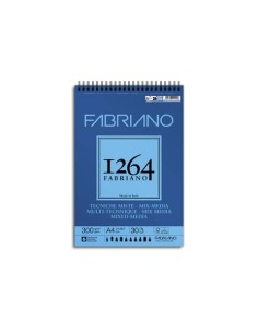 Blocco spiralato tecniche miste Fabriano 1264 2