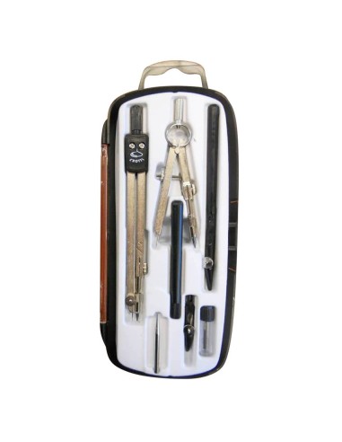 Compasso scolastico Eredi Crotti 7 accessori 207