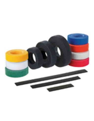 FASCETTA NERA VELCRO  MM. 19  ROTOL