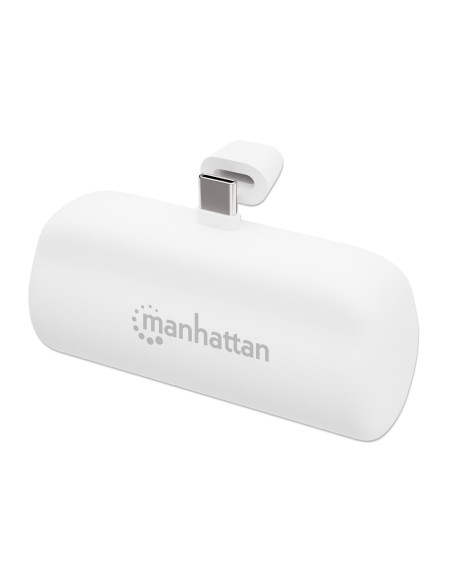 Power Bank PD 5000 mAh con Presa USB-C™ Integrata 20W Bianco