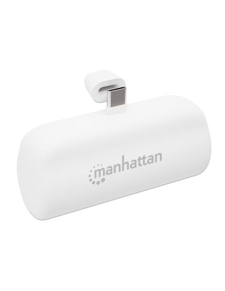 Power Bank PD 5000 mAh con Presa USB-C™ Integrata 20W Bianco
