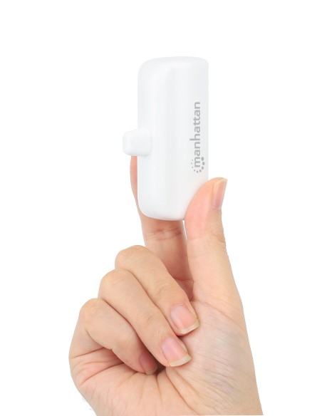 Power Bank PD 5000 mAh con Presa USB-C™ Integrata 20W Bianco