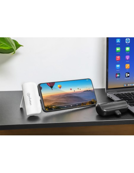 Power Bank PD 5000 mAh con Presa USB-C™ Integrata 20W Bianco