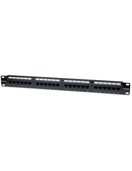 Pannello Patch UTP 24 posti RJ45 cat. 5E