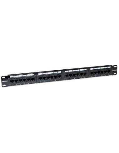 Pannello Patch UTP 24 posti RJ45 cat. 5E