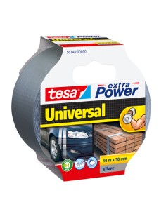 Nastro adesivo Extra Power Universal - 5 cm x 10 m - grigio - Tesa
