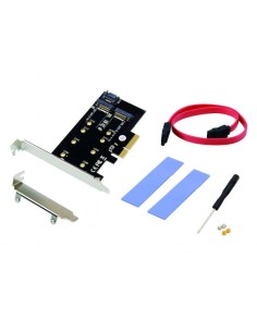2-IN-1 M.2 SSD PCIE ADAPTER SATA 2