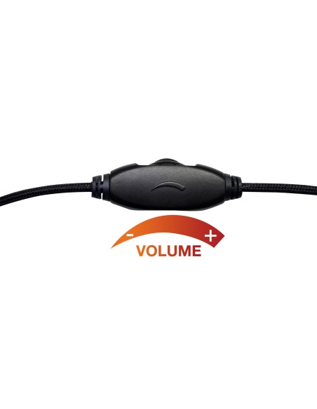 Cuffia Stereo con Microfono e Controllo Volume