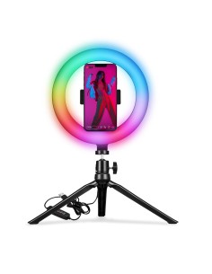 PORTABLE TRIPOD+FLASH LIGHT RGB 2