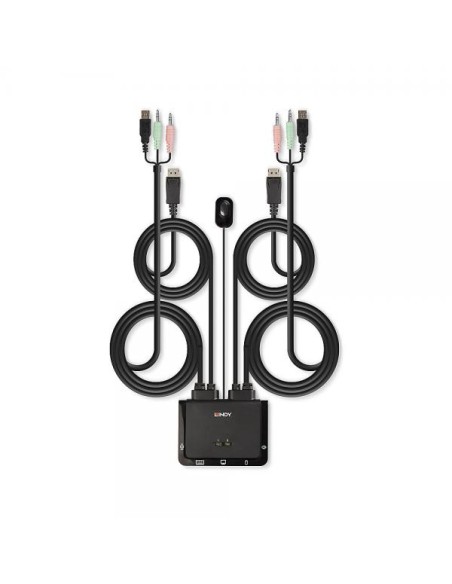 2 PORT DISPLAYPORT KVM SWITCH