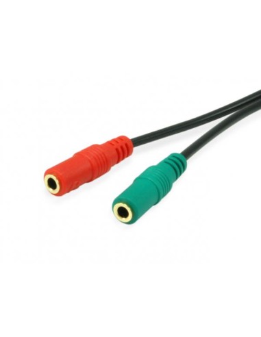 ADATTATORE AUDIO MALE VS 2 FEMALE