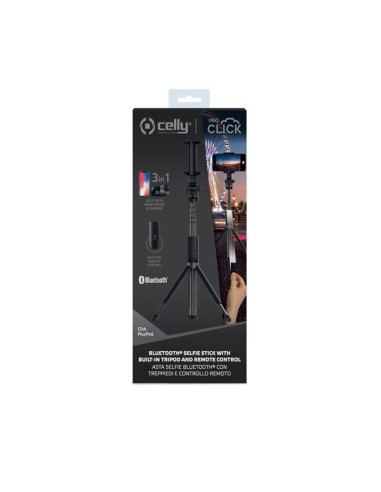 BLUETOOTH SELFIE STICK UP TO 6.5 BK