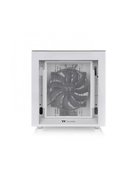 Thermaltake Divider 200 TG Micro, Tempered Glass - Bianco