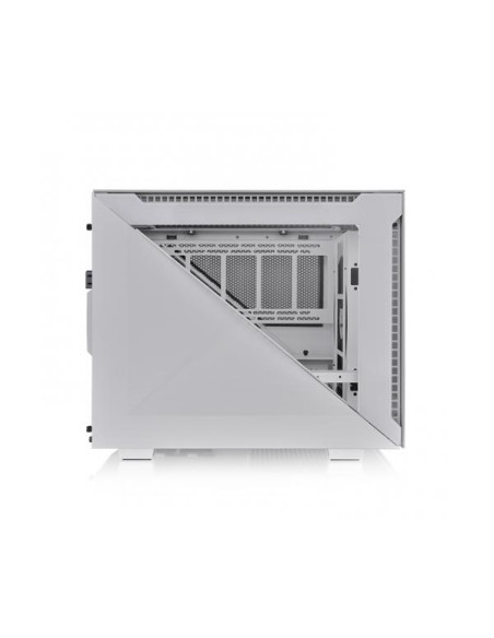 Thermaltake Divider 200 TG Micro, Tempered Glass - Bianco